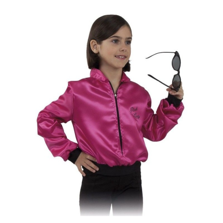 Chaqueta Pink Rosa Infantil - Disfraces de Grease Infantiles
