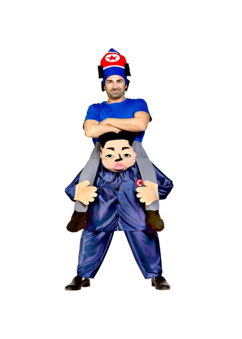 Disfraz de Coreano a Hombros - Disfraces A Hombros