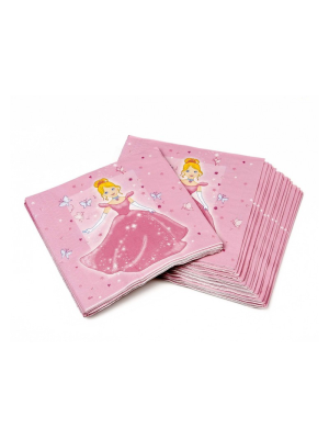 Serviettes de table Princesses 20 pcs