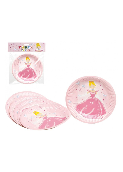 Platos de Princesas 6 unid - CELEBRACIONES