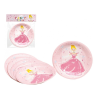 Platos de Princesas 6 unid - CELEBRACIONES