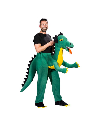 Disfraz de Dragon Verde - Disfraces de Animales Adultos