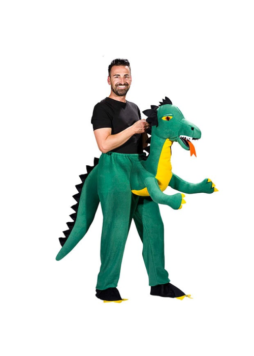 Disfraz de Dragon Verde - Disfraces de Animales Adultos