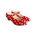 Comprar Zapatos Tacon Rojo y Blanco - Zapatos de Andaluza