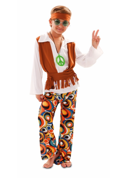 Disfraz de Hippie Chico Infantil - Disfraces de Hippie para Niño