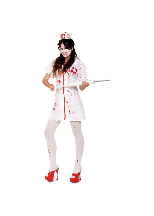 Disfraz de Zombie Enfermera - Disfraces Halloween Mujer