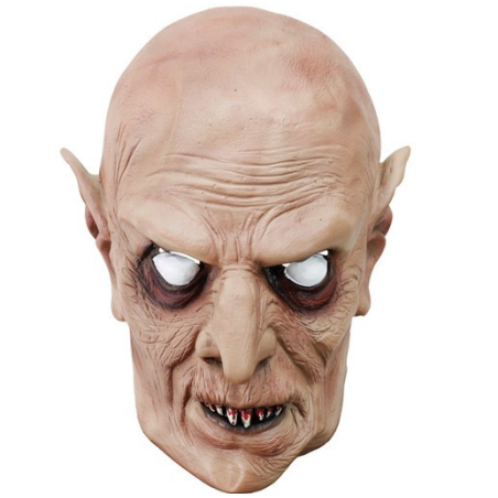 Mascara De Vampiro Nosferatu Latex - Complementos Disfraces de Halloween Vampiros