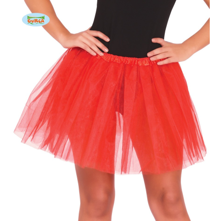 Tutu Rojo 40cm - Faldas y Pantalones