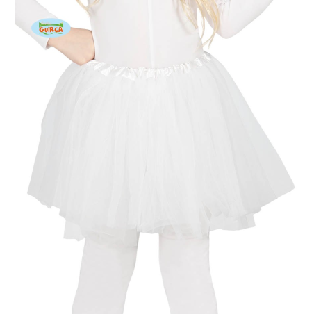 Tutu Blanco 30cm - Faldas y Pantalones