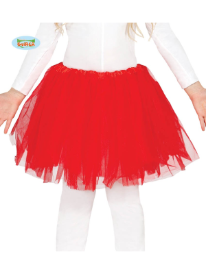 Tutu Rojo 30cm - Faldas y Pantalones