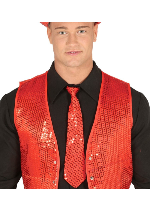 Empat Sequin Vermell