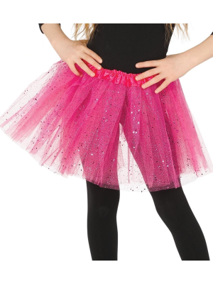 Tutu Negre Purpurina 31cm
