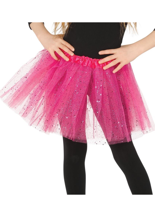 Tutu Negre Purpurina 31cm