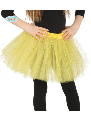 Tutu Negre Purpurina 31cm