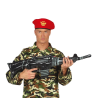 Metralleta hinchable - Complemmentos de Militares