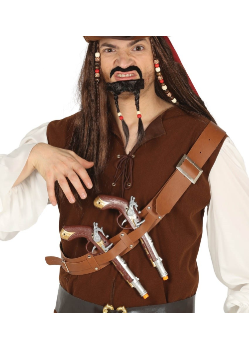 Comprar Cinturon Pecho con Pistolas - y Tirantes