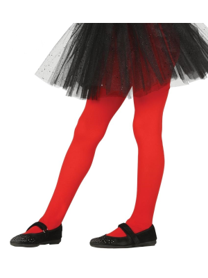 Panty Rojo Infantil - Medias y Pantys