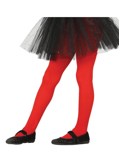 Panty Rojo Infantil - Medias y Pantys