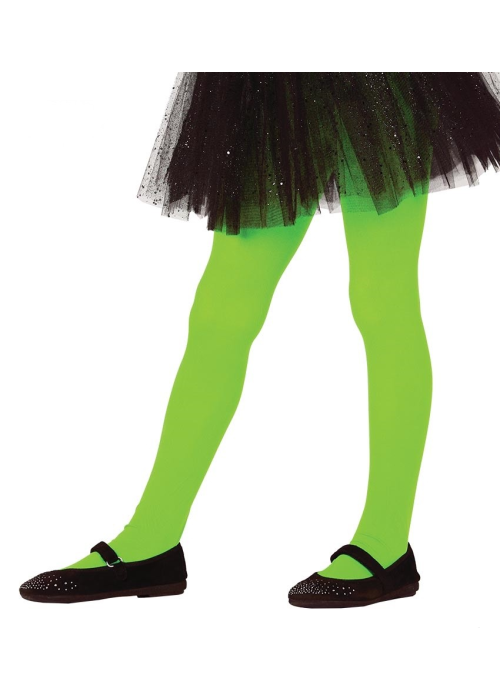 Panty Verde Infantil - Medias y Pantys