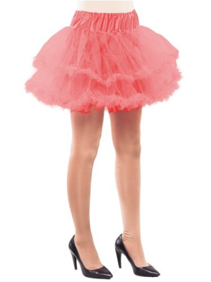 Tutu Rizado Rojo - Faldas y Pantalones
