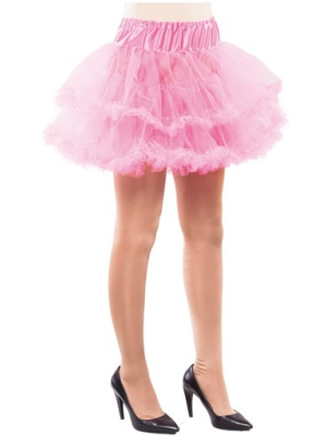 Tutu Rizado Rosa - Faldas y Pantalones