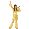 Disfraz de Disco Dorado Niña - Disfraces para Niña