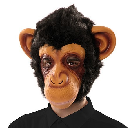Mascara de Mono Chimpance - Mascaras y Antifaces