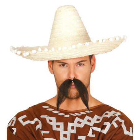 Sombrero Mejicano 45cm Paja - Complementos Mexicanos