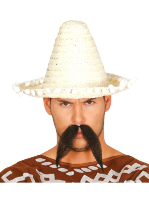 Sombrero Mejicano 33cm Paja - Complementos Mexicanos