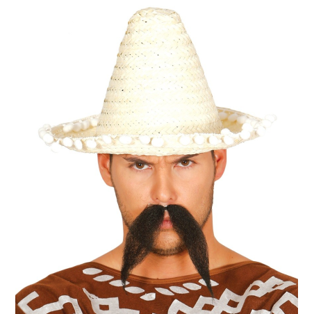 Sombrero Mejicano 33cm Paja - Complementos Mexicanos