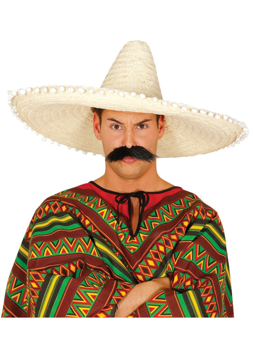 Sombrero Mejicano 60cm Paja - Complementos Mexicanos