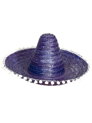 Sombrero Mejicano 60cm Azu - COMPLEMENTOS POR CATEGORIA