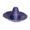 Sombrero Mejicano 60cm Azu - COMPLEMENTOS POR CATEGORIA