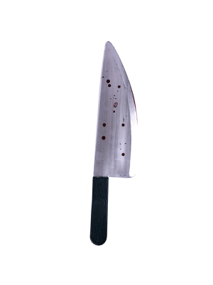 Gran Ganivet Cobert De Sang