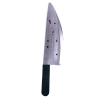 Gran Ganivet Cobert De Sang