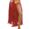 Faldilla Hawaiana Flor de 75cm Groga