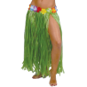 Saia Havaiana com Flores de 75cm Amarela