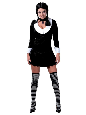 Disfraz de Miércoles para Mujer - Disfraces de la Familia Addams