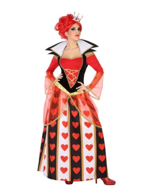 Disfraz de Reina de Corazones - Disfraces de Alicia Adultos