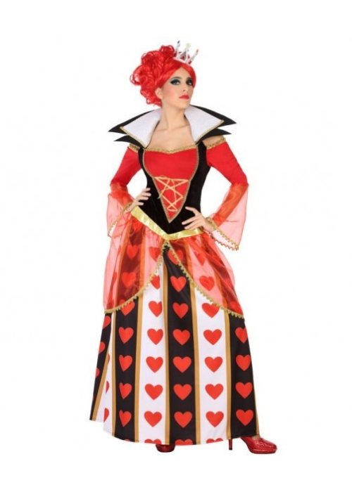 Disfraz de Reina de Corazones - Disfraces de Alicia Adultos