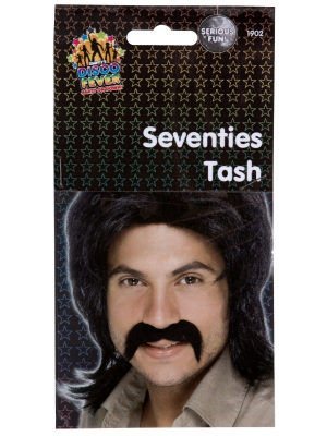 Bigote Hippie Negro - Barbas y Bigotes