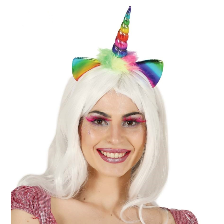 Diadema Unicornio Multicolor - Sombreros