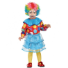 Traxe Payasina Vermello Polka dot Bebé