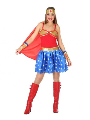 Traxe Super-Heroína Marabilla