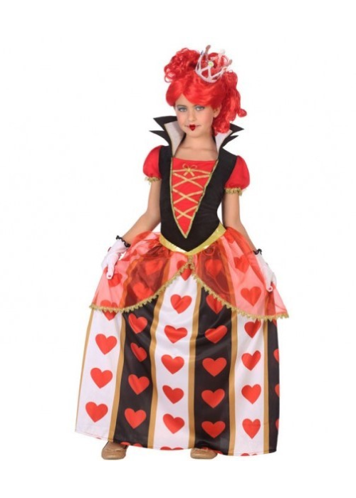 Disfraz de Reina de Corazones Infantil - Disfraces de Alicia Infantiles