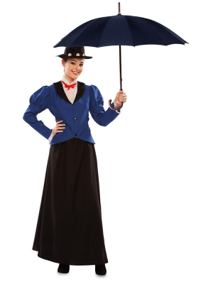 Disfraz de Niñera Poppins - Disfraces de Mary Poppins Adultos