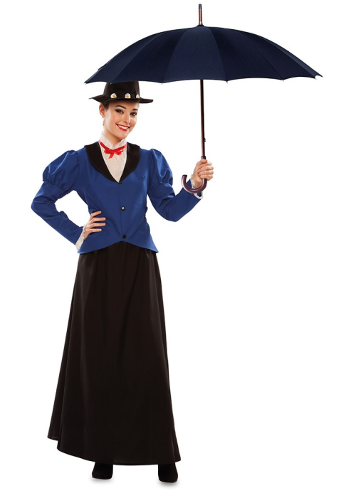 Disfraz de Niñera Poppins - Disfraces de Mary Poppins Adultos