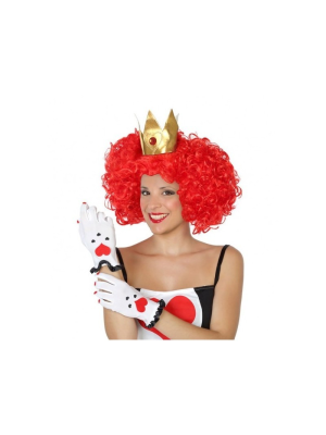 Pack peluca y guantes Reina de Corazones - Guantes