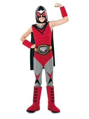 Disfraz de Campeon de Lucha Libre Infantil - Disfraces Mexicanos