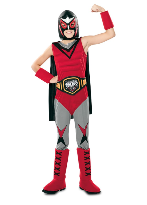 Disfraz de Campeon de Lucha Libre Infantil - Disfraces Mexicanos